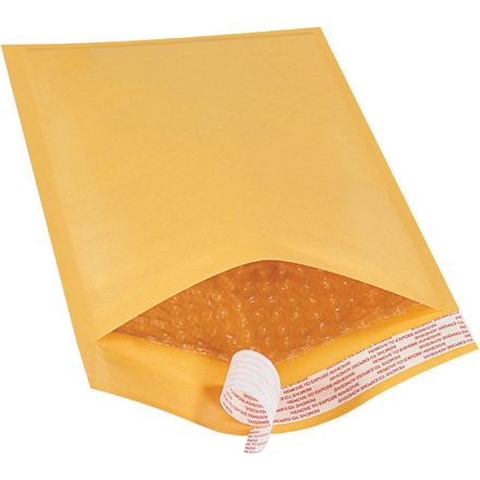 7 <span class='fraction'>1/4</span> x 12" Kraft (25 Pack) #1 Self-Seal Bubble Mailers