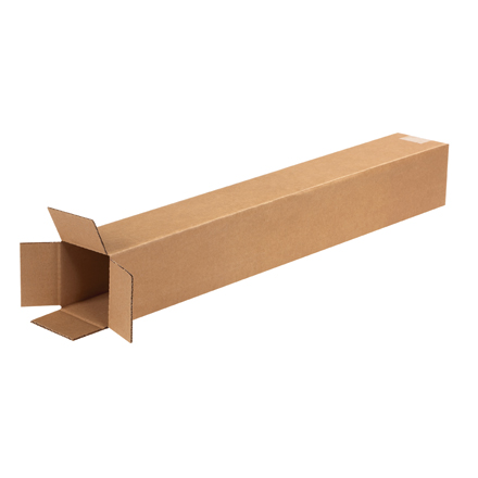 4 x 4 x 28" Tall Corrugated Boxes