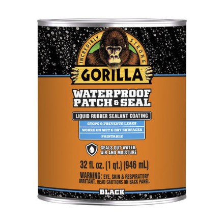 32 oz. Gorilla<span class='rtm'>®</span> Waterproof Patch and Seal Liquid - Black